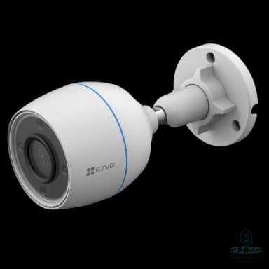 Caméra de sécurité Wi-Fi Intérieure 3MP, Couleur nuit, Détection de Mouvement, Audio Bidirectionnel EZVIZ CS-H3C