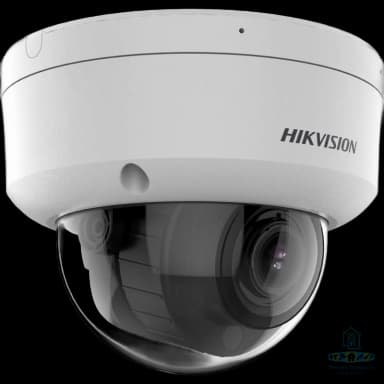 Camera IP Dome 4MP Acusense Smart Hybrid Light Varifocale Avec audio et carte SD Hikvision DS-2CD2743G2-LIZS2U