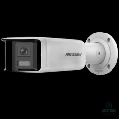 Camera IP bullet 6MP Panoramic AcuSense Fixed two way audio et carte sd DS-2CD2T66G2P-ISU/SL