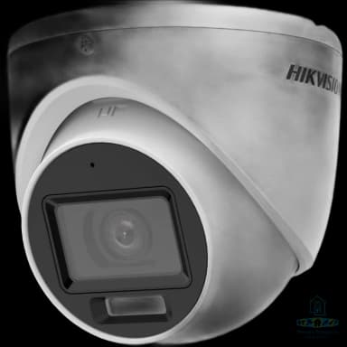 Camera Dome COLORVU Audio 3K Hikvision DS-2CE70KF0T-LMFS