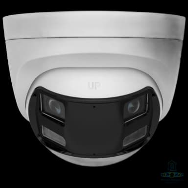 Caméra TURBO HD 3K ColorVu Dual-Lens Fixed Turret Camera, Micro, 180° DS-2CE72KF3TP-DLS