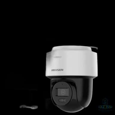 Caméra PT WI-FI Sans fil 4G, 4MP Hybrid light, Two ways audio, Carte SD Hikvision DS-2CFSP4/4G