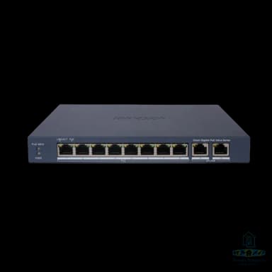 Switch 8 Smart POE Gigabit Hikvision DS-3E1510P-EI/M