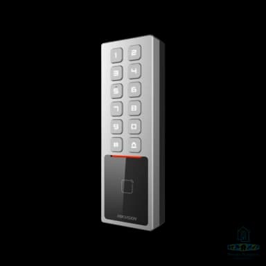 Terminal de contrôle d’accès avec clavier et lecteur de cartes M1 Hikvision DS-K1T805MX