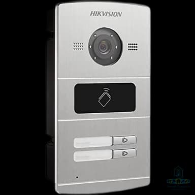 Platine de rue 2 boutons Hikvision DS-KV8202-IM