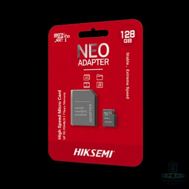 Carte Mémoire NEO TF Card + Adapter 128GO HIKSEMI HS-TF-C1-STD-128G