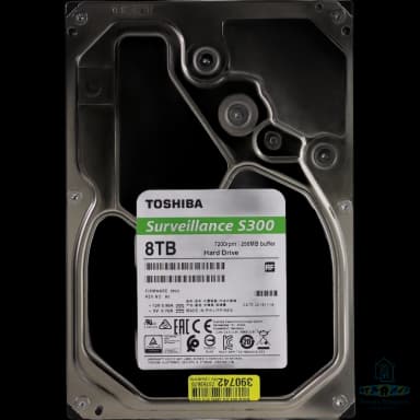 Disque dur 8TB TOSHIBA surveillance MD10ADA800V